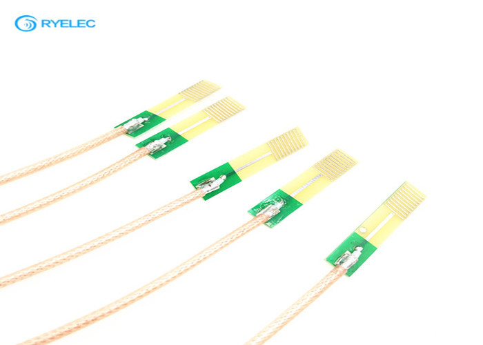 Fully shielded micro coaxial cable with multi-point grounding 20862-040T01 40P horizontal mating type FPC plug connector