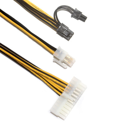 Molex 39-01-2040 to 39-01-2240 12V Power Supply Harness Cable Assemblies