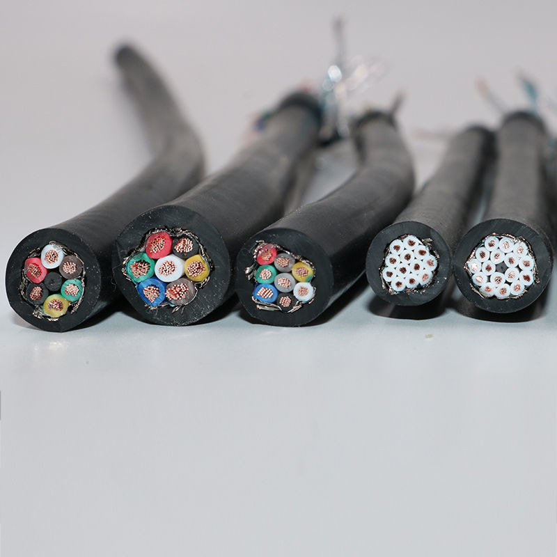 Custom Pitch 2 3 4 5 6 Pin Molex 5557 6pin 4.2mm Pitch Jacket Cable UL2464 20AWG*6C OD6.4mm BLACK