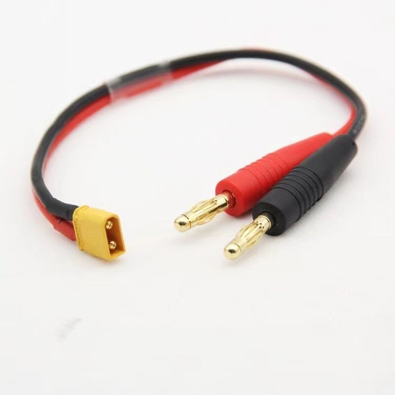 Balance Charger Adapter Cable with 4.0mm Banana Head to Xt90 Xt60 Xt30 Male Female Plug-In ISO9001 Certified
