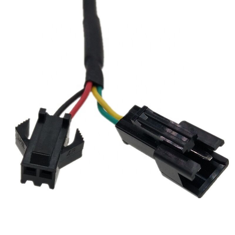 Molex Microfit Cable 43025 3.0MM Pitch 6Pin to 2Pin Male Female SMR Cable with 100V Rated Voltage and ISO9001 Certification
