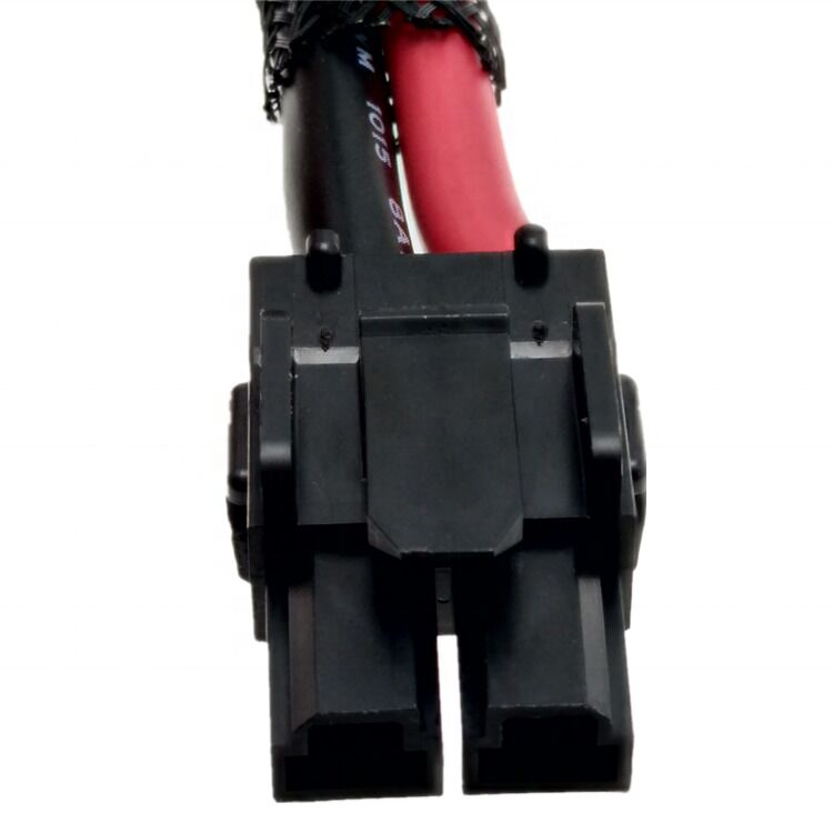 Custom Wire Harness with Molex 428160212 2Pin 10MM Pitch Connector and 8 AWG Cable