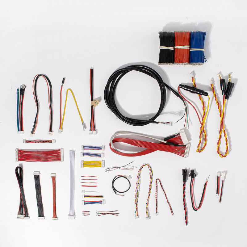 Custom Wire Harness Automotive Cable Assembly with Copper Core Customizable Length and JST/Molex Connector