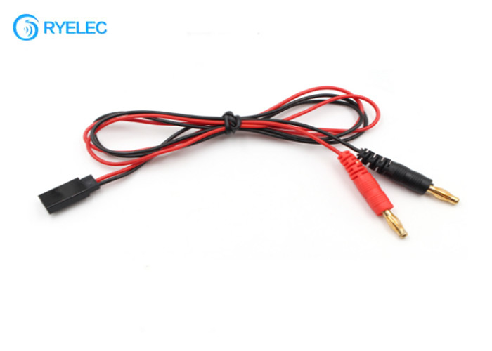 Battery Charging Cable Custom Wire Harness 4.0mm Banana To XT90 Male Female Plug
