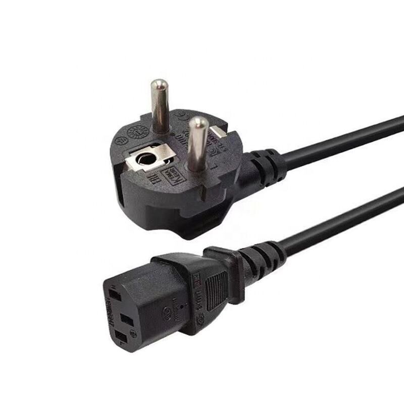 Retractable 3 Pin AC Power Cord Extension Cable with Fireproof Material for Computers and Home Appliances