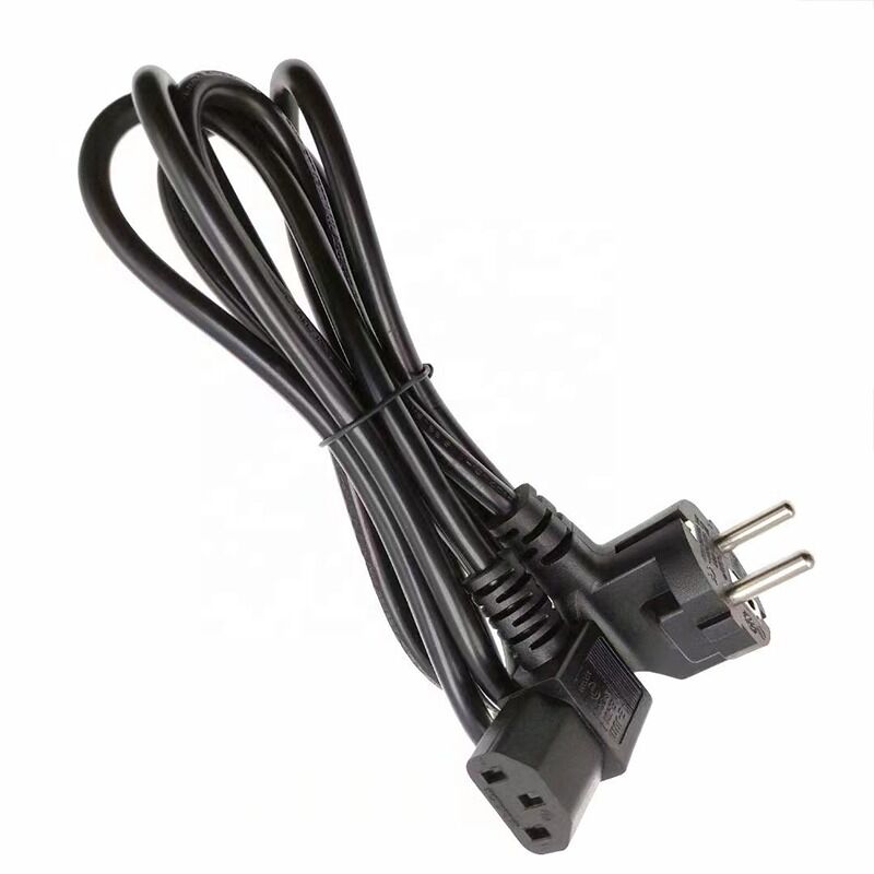 Retractable 3 Pin AC Power Cord Extension Cable with Fireproof Material for Computers and Home Appliances