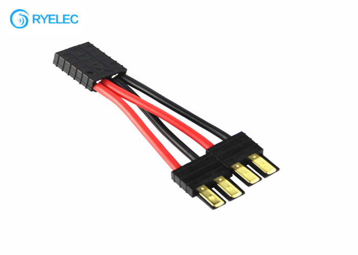 RC Lipo Battery Charging Cables Traxxas TRX 1 Female To 2 Male Parallel Adapter Wire Cable