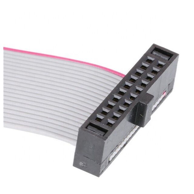 1.27mm Pitch 30AWG Gold-Plated IDC Connector Flexible Flat Ribbon Cable for Electronics