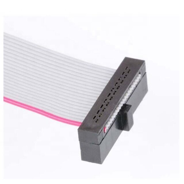 1.27mm Pitch 30AWG Gold-Plated IDC Connector Flexible Flat Ribbon Cable for Electronics