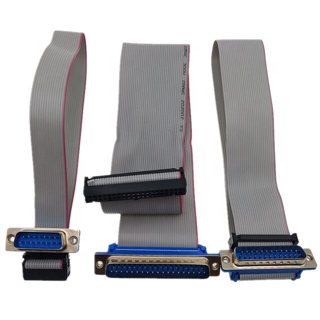 1.27mm Pitch 30AWG Gold-Plated IDC Connector Flexible Flat Ribbon Cable for Electronics
