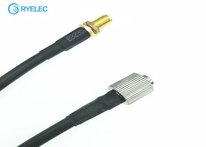 Female To Sma Female RF Cable Assemblies With Rg174 Pigtail Coaxial Cable