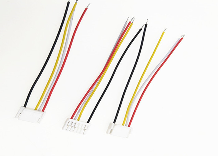 Durable 28wag Cable Harness , Custom Wire Harness 50mm Jst Gh 6 Pin 1.25mm Pitch To 3mm Tinned Wire Ends