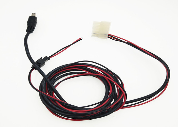12 Pin Molex 4.2 To DC Male Custom Made Wiring Harness With Male Female Jst SM 2.5mm Pitch Connector