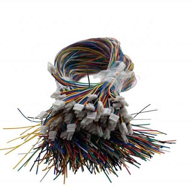 Custom H112K-P06N-03B 6Pin With Latch Connector 28AWG Electronic Wiring Harness with Customized Length