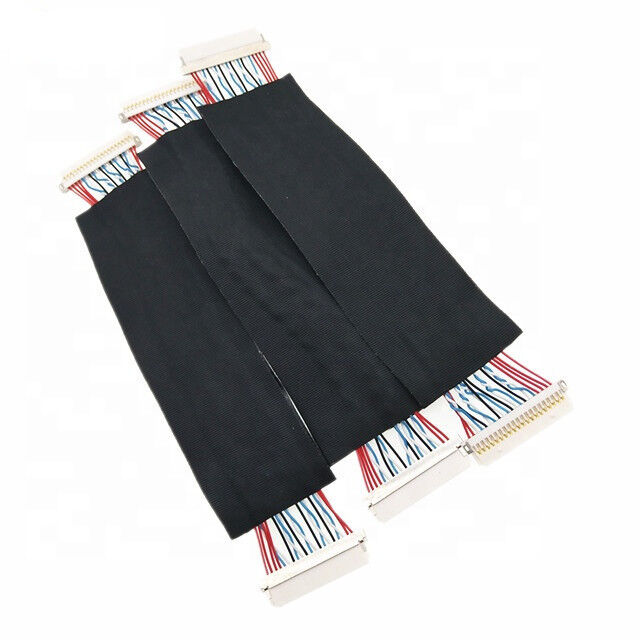 Hot Sale 20pin 1.0mm Pitch HRS DF19-20S-1C Both End Shield Flat Lvds Cable Assembly for Hydraulic Jack