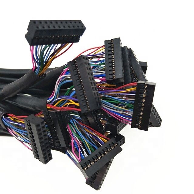 Hirose Hirose DF19G-20S-1C 20pin 20pin Crimp Terminal to Dupont BLD2-20 2mm Pitch 2 Rows 2*10pin Female Connector Lcd Lvds Cable