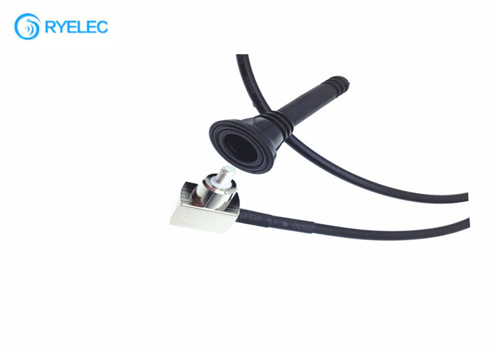 Rubber Right Angled Mounting Gsm Gprs Antenna With Rg58 Cable To Fme Female supplier