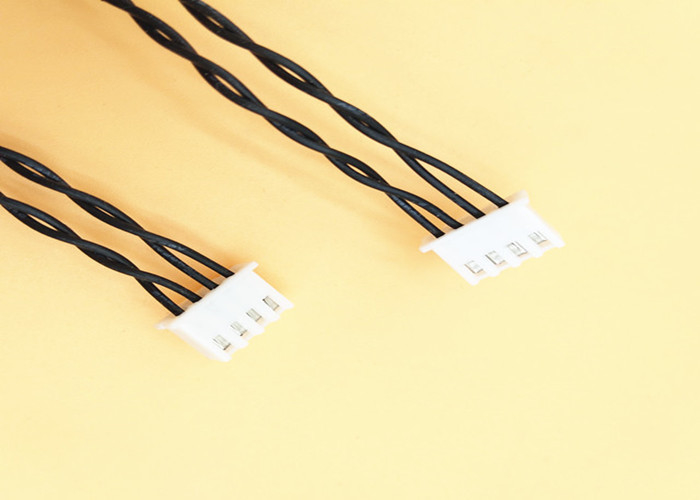 UL10086 ETFE Insulation High Temperature Wire And Cable With 4 Pin Jst - Xh Connector