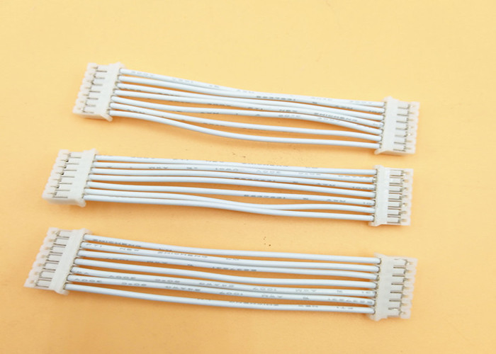 UL1007 White Custom Wire Harness Each Side PHR-7 Pa66 Ph 2.0mm Female Connector