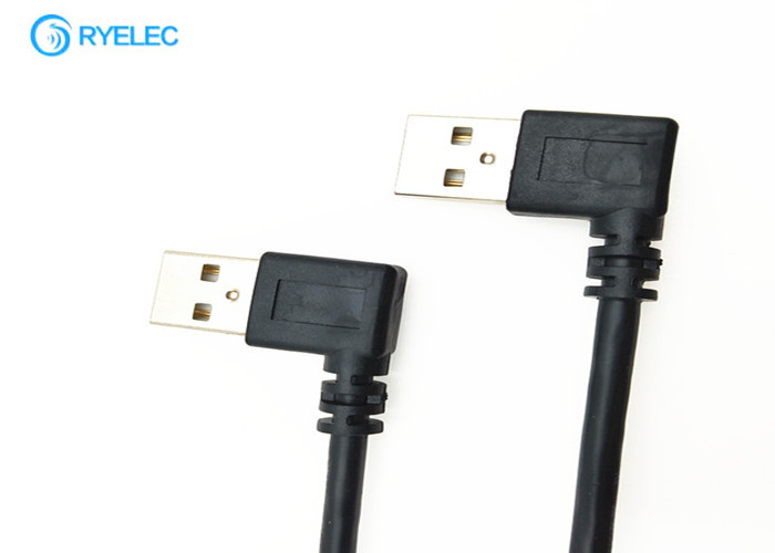 Usb A Male 90 Degree Left 30 Awg Cable To 4pin Jst Sr 4 1.0mm Pitch Connector