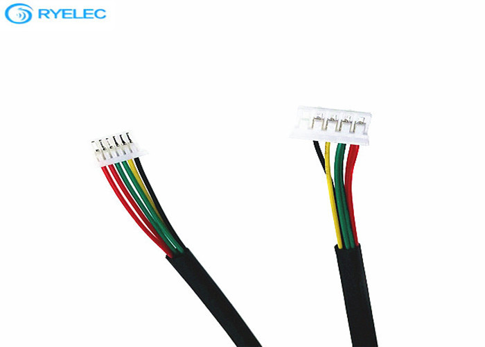 28AWG Custom Wire Harness PH 5 Pin Female 2.0mm Pitch To SHLP 6 Pin 1.0mm Pitch