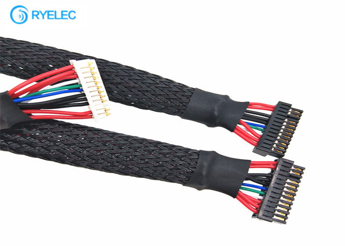 Micro Lock Plus 12 Pin Electrical Wiring Harness Molex 505565-1201 To Molex 051021-1200
