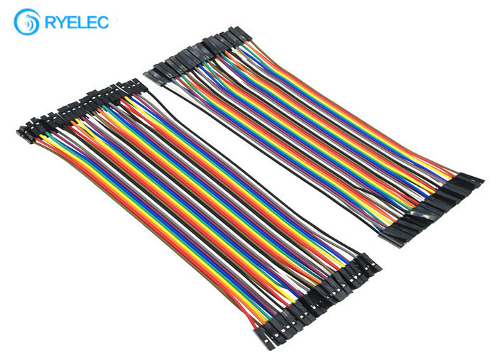 40 Pin Way Multi Coloured Flat Ribbon Cable Wire 28AWG
