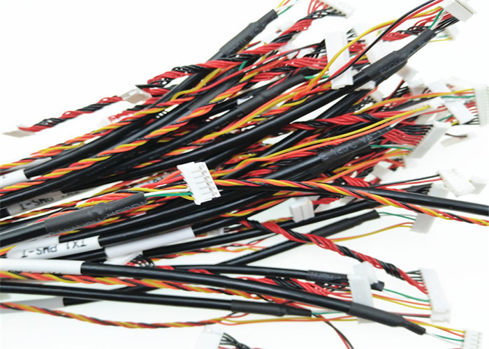 Ul20276 Shielding Electronic Wire Harness With 6 Pin 12 Pin Jst Zh 1.5mm To 8 Pin Ghr -08v - S