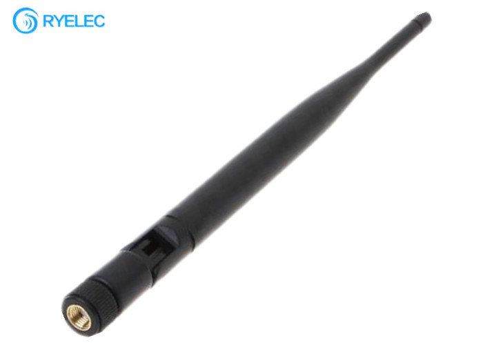 196mm Rubber Whip 2.4g 2400mhz Wifi High Gain 5dbi Folden Black Antenna With Sma