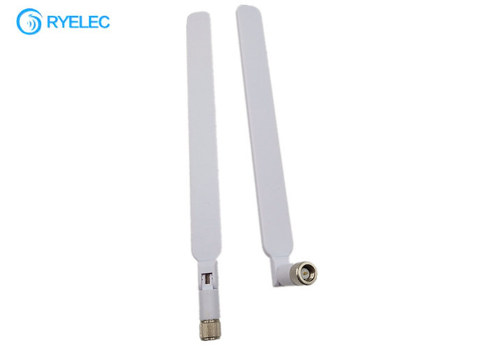 5dbi White 4g Lte Whip Rubber Antenna With Swivel Sma Male For 4g Wireless Router
