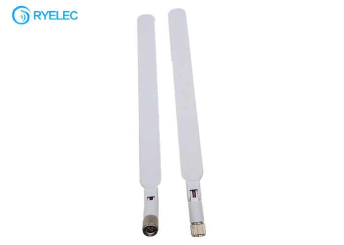 5dbi White 4g Lte Whip Rubber Antenna With Swivel Sma Male For 4g Wireless Router