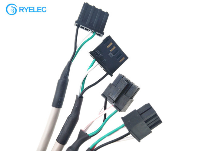 Micro Fit 3mm 8 Pin Molex Fan For 43025-0800 Cable To Single Row Amp 28036 Wire Harness