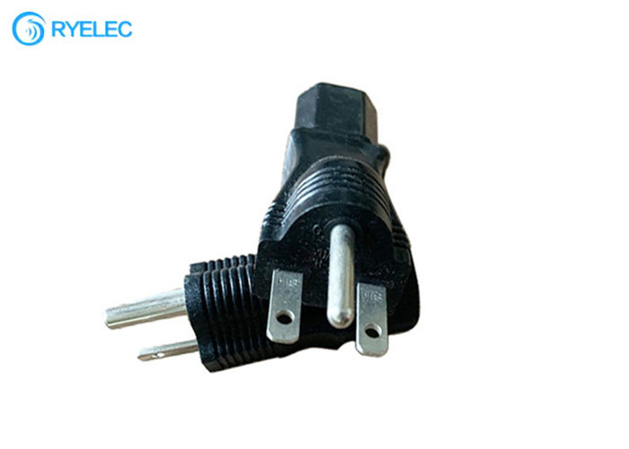 3 Pin Plug NEMA 6-15P Power Adapter To IEC 320 C13 Female Leads American Standard Plug