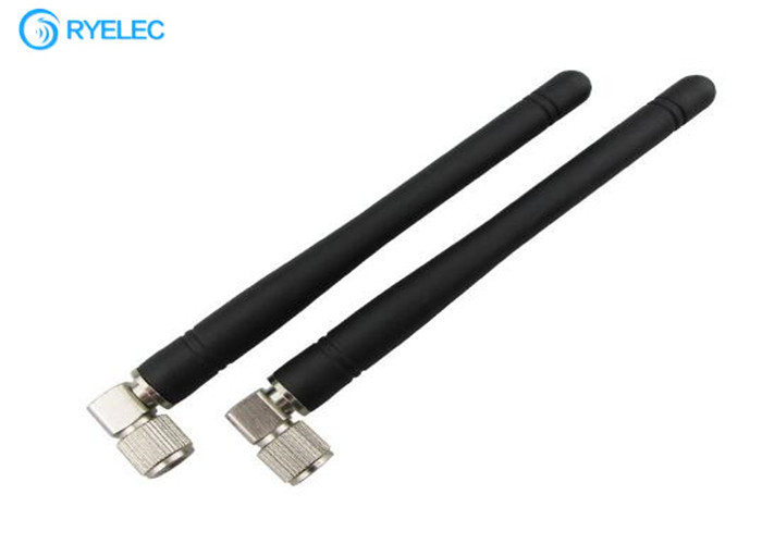GSM Module Whip Duck 110mm Hength Antenna 800-2170mhz With Nickel Sma Right Angle