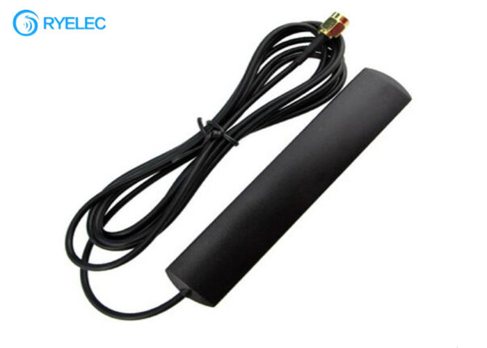 Thin Flat Aerial Adhesive Glass Mount Internal CDMA GSM Patch Antenna For Car supplier