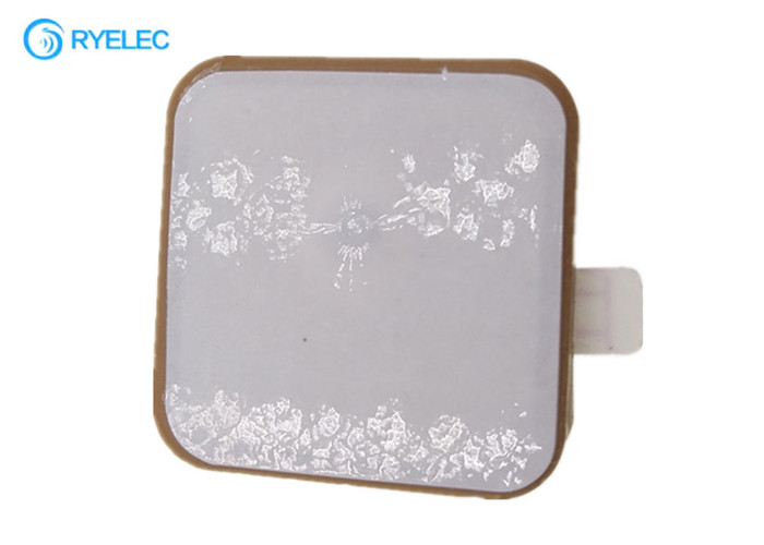 25*25mm Feeds 868 MHz Passive Without Board And Cable Ceramic RFID Antenna