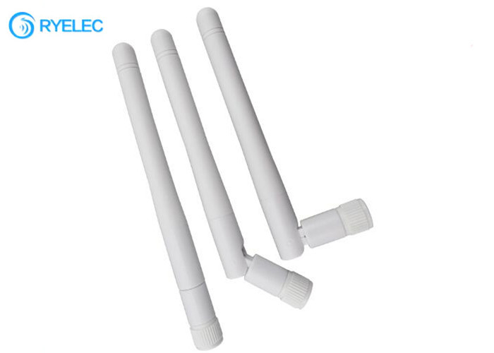 Indoor GSM Gain Rubber Whip Circular Antenna With Swivel SMA Male Conenctor