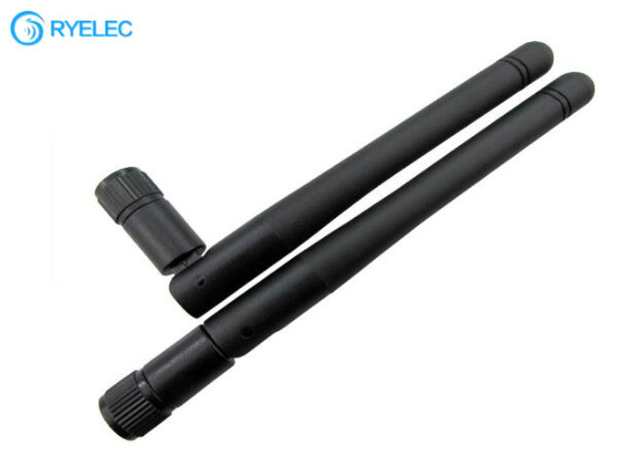 Indoor GSM Gain Rubber Whip Circular Antenna With Swivel SMA Male Conenctor