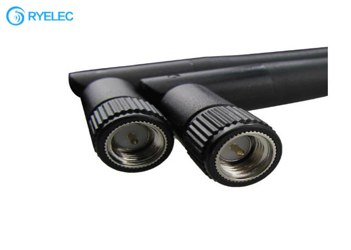 Indoor GSM Gain Rubber Whip Circular Antenna With Swivel SMA Male Conenctor