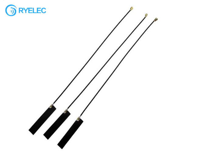 Mini Black 900 /1800 Mhz GSM GPRS Antenna Flex FPC Adhesive With UFL Cable 30MM