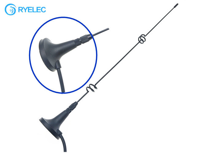 Vehicle Mini Base Magnetic Mobile Network Helical 2.4 Ghz Wifi Antenna For Security IP Camera supplier