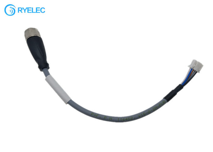 Jst PAP-05V-S 5pin Connector To Circular Waterproof 5pin M12 Female Plug Cable Wire Harness