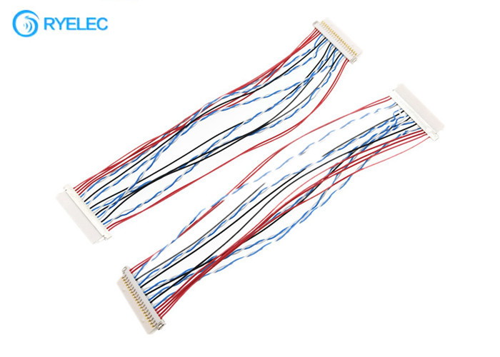 Hirose DF19-20S-1c Shell Wiring Harness DF19 Series Lvds Convertion Cable For Lcd Monitor