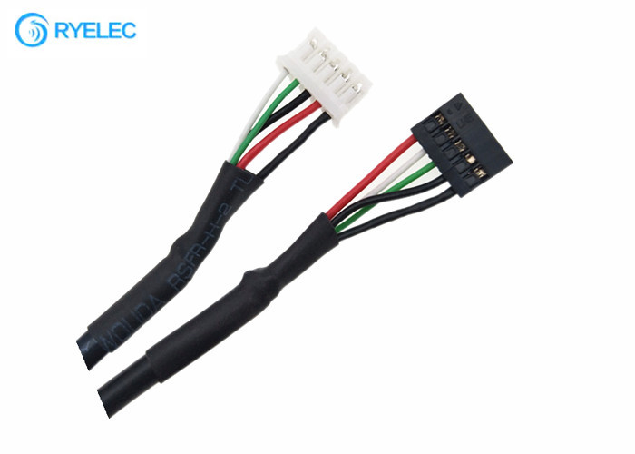 Ph2.0 To 5p Dupont 2.0mm Pitch With 2725 Vw-1 Shielded  Core Copper Usb Cable  TDK Clip