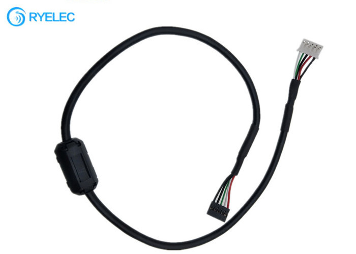 Ph2.0 To 5p Dupont 2.0mm Pitch With 2725 Vw-1 Shielded  Core Copper Usb Cable  TDK Clip