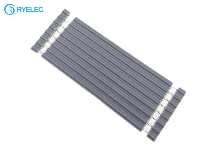 8pin 2651 26Awg  2.54mm Tin-Plated Copper Conductor Gray 3mm Strip Flat Cables supplier