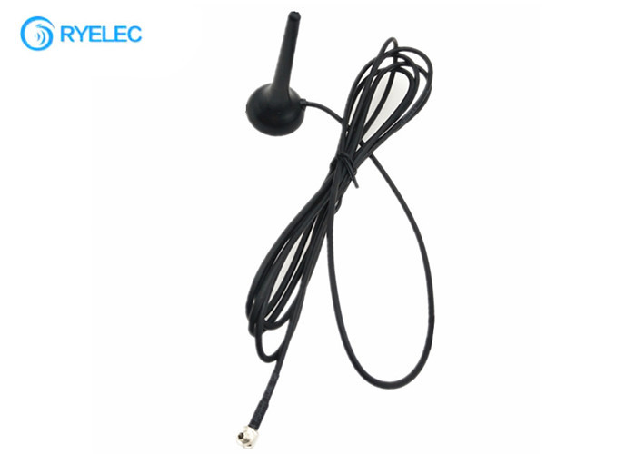 Car Mini 2G 3G 4g Lte External Antenna 800-2600MHZ Magnetic Whip With CRC9 supplier
