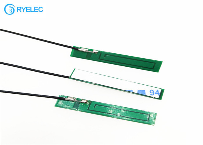 Pcb Patch Embedded 35.8*7*0.5mm Antenna 4g Lte 2dbi Pigtail Cable IPEX Connector