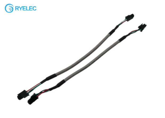 ATX Molex Micro Fit Connector 4Pin 43025-0400 Male To Male Housing Power Cable 2464 Wire