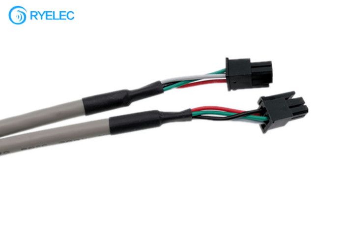 ATX Molex Micro Fit Connector 4Pin 43025-0400 Male To Male Housing Power Cable 2464 Wire